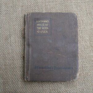 Antique House of the Seven Gables by Hawthorne 1917
